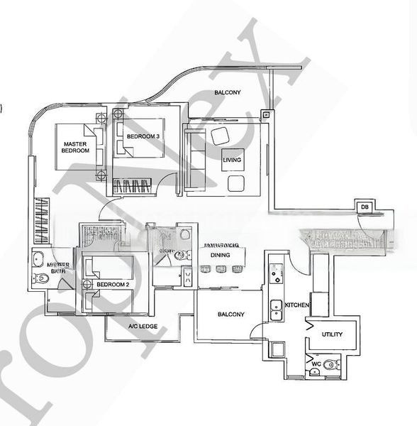 3 Bed Executive Condo for Sale in  Arc At Tampines - Image 6